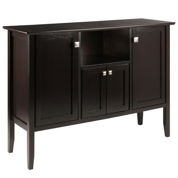 Winsome Wood Winsome Wood 23646 Melba Buffet Cabinet & Sideboard; Coffee - 46 x 15.75 x 33.6 in. 23646